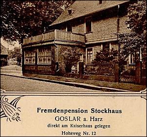 Fremdenpension Stockhaus, heute Verhoeven goslar.jpg